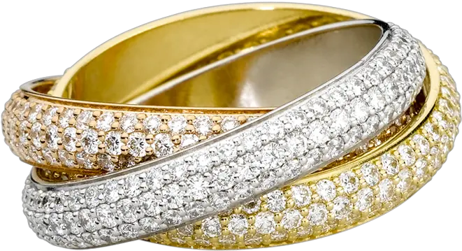 Gold Ring Png Image Purepng Free Transparent Cc0 Png Cartier Trinity Diamond Ring Gold Ring Png