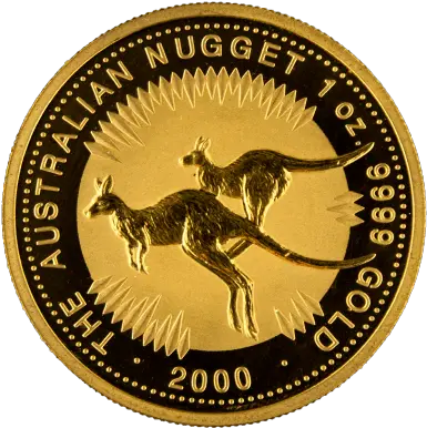 1oz Gold Nugget Mixed Years Australia Coin Png Gold Nugget Png