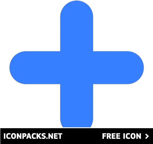 Free Blue Plus Icon Symbol Png Svg Download Transparent