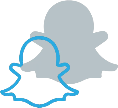 Logo Media Snapchat Social Icon Snapchat Logo Png Blue Snapchat Logo Png