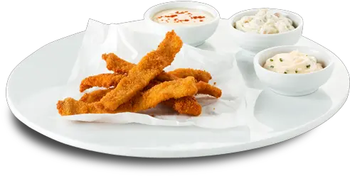 Chicken Tenders With Sauces Mediterranean Cuisine Borges Tiritas De Pollo Png Chicken Tenders Png