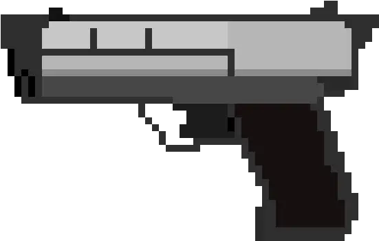 Half Life Pistol Pixel Art Maker Transparent Pixel Art Gun Png Pistol Png