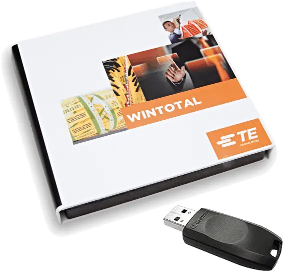 T200 Te Connectivity Thermal Transfer Ident Printer With Wintotal Software Png Te Connectivity Logo