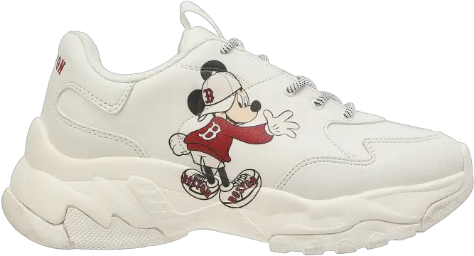 Big Ball Chunky Mickey Boston Red Sox 32shck011 43i Mlb Mlb Disney Shoes Png Boston Red Sox Png