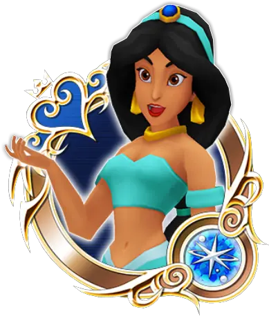 Jasmine Kairi Do Kingdom Hearts Png Princess Jasmine Png