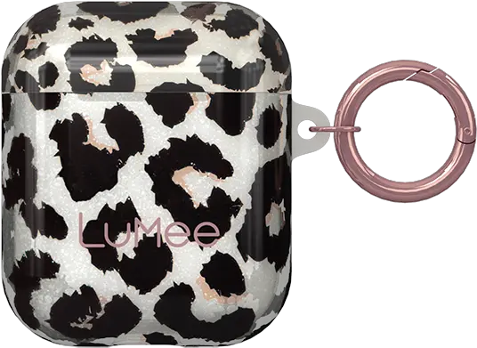 Airpods Leopard Glitter Case Airpod Case Glitter Png Air Pod Png