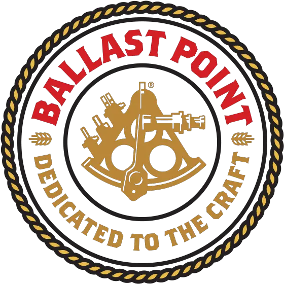 Ballast Point Round Logo Sticker Ballast Point Brewing Company Png Round Logo