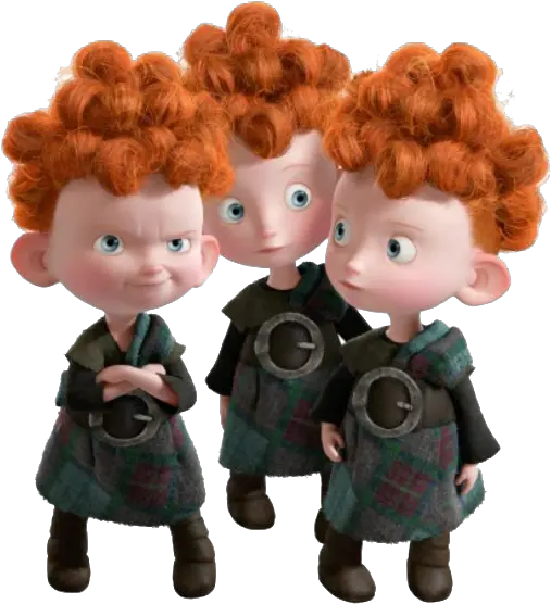 Brave Transparent Merida Brave Little Brothers Png Brave Png