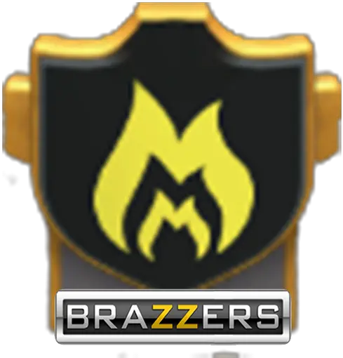 Download Hd Photo Clash Of Clan Badge Transparent Png Brazzers Brazzers Png