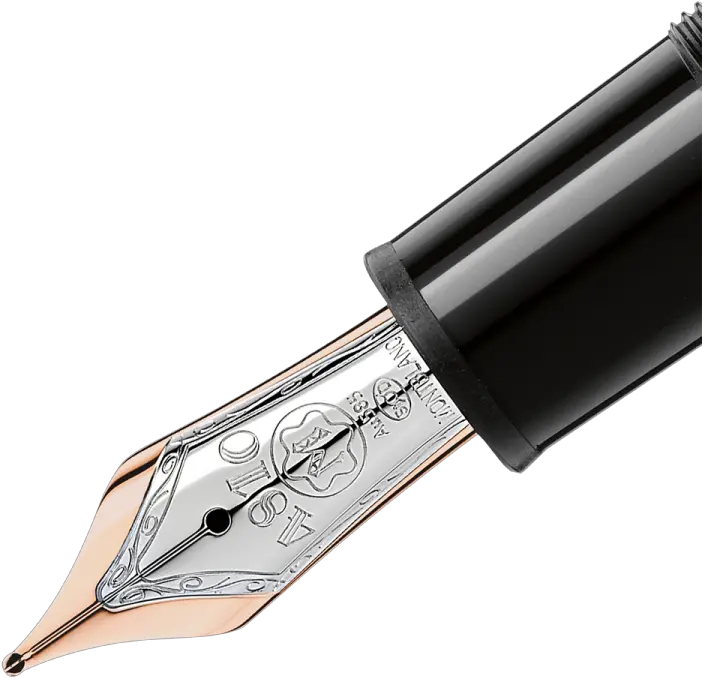 Red Gold Montblanc Meisterstuck Classique Fountain Pen 146 Png Fountain Pen Png