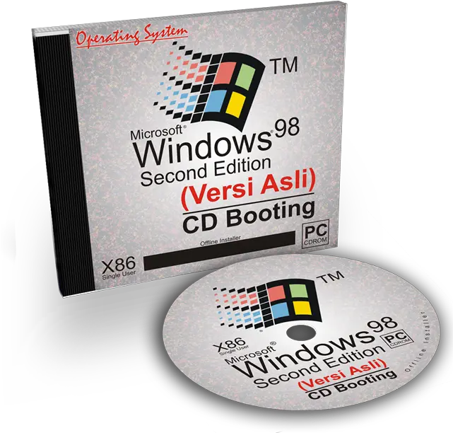 Dwi Studio Microsoft Windows 98 Second Edition 32 Bit Multimedia Software Png Windows 98 Logo Png