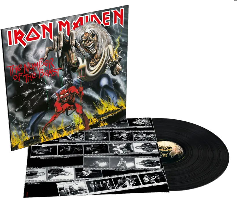 Iron Maiden Iron Maiden The Number Of The Beast Lp Remaster Png Iron Maiden Png