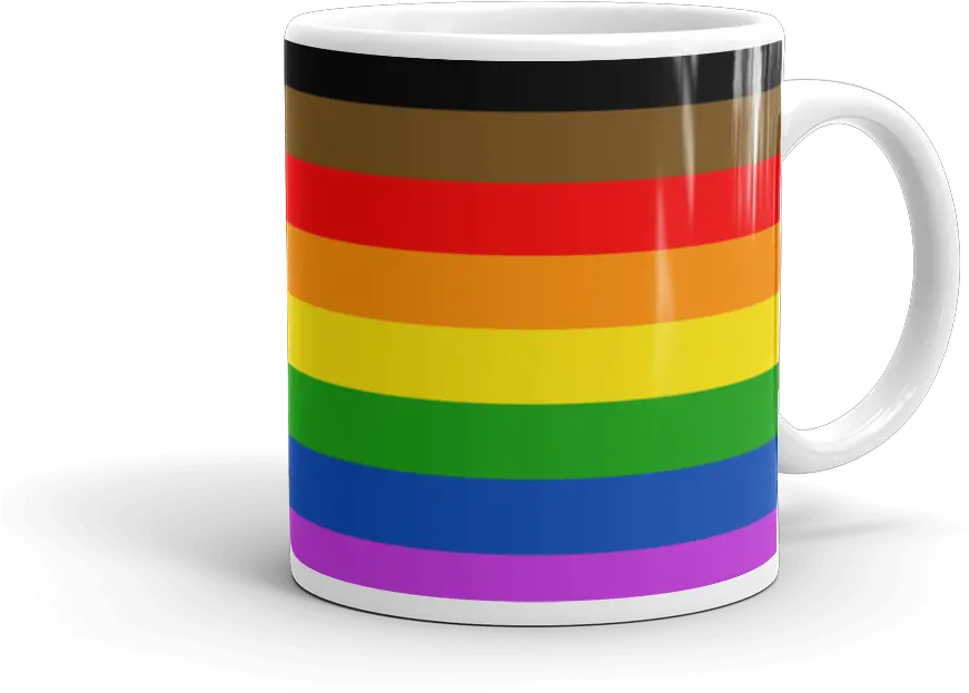 Gay Pride Mug More Color More Pride Philly Pride Flag Mug Png Gay Pride Flag Png