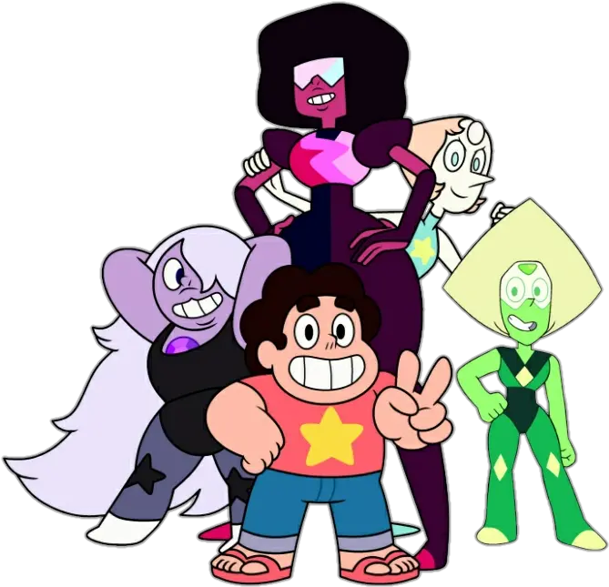 Steven Universe Png Crystal Gems 6 Image Steven Universe Steven Garnet Amethyst And Pearl Gems Png