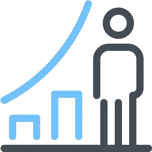 Project Manager Icon In Pastel Style Icono Crecimiento Personal Png Program Manager Icon