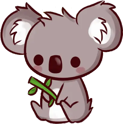Cute Koala Gif Kawaii Cute Koala Cartoon Png Koala Transparent