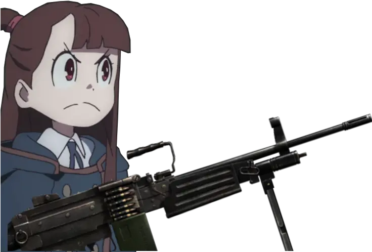 Rt Your Akko Akko Little Witch Academia Gun Png Cartoon Gun Png