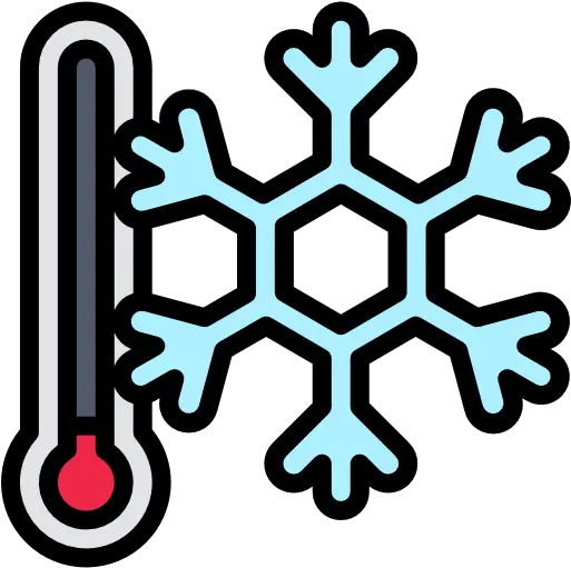 Cold Free Weather Icons Snowflake Sticker Png Cold Icon Png