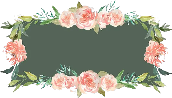 Watercolor Frame Transparent U0026 Png Clipart Free Download Ywd Floral Frames Png Hd Flower Frame Png