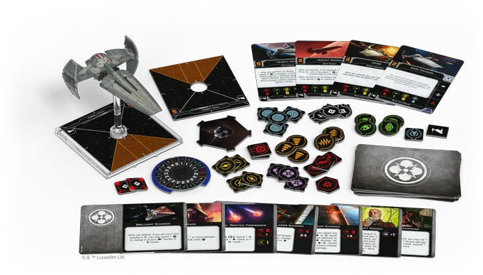 Sith Infiltrator Preview Xwing Ffg Community Star Wars X Wing Second Edition Png Count Dooku Png