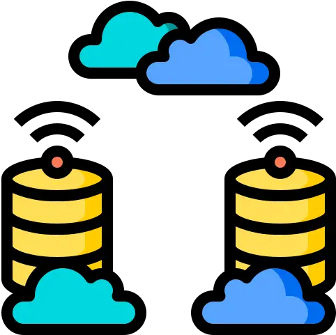 Cluster Free Networking Icons Advantage Replication Png Data Migration Icon