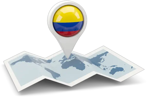 Round Pin With Map Portugal Flag Map Png Colombia Map Png