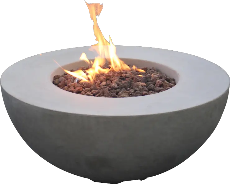 Concrete Bowl Fire Pit Modern Fire Pit Png Fire Ash Png