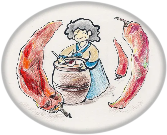 Cc Korea News In English My Grandma Is Gochujang Pro Sketch Png Grandma Png