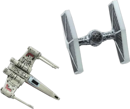 Star Wars Xwing U0026 Tie Fighter Magnet Set Airplane Png X Wing Png