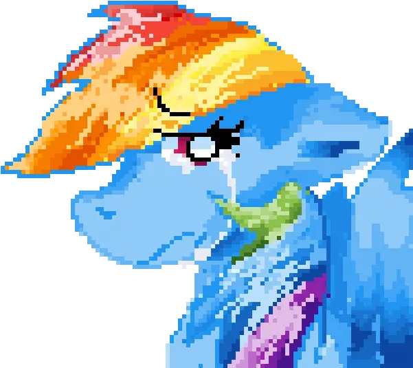 Mlp By Climphy64 Pixilart Rainbow Dash Crying Png Rainbow Dash Icon