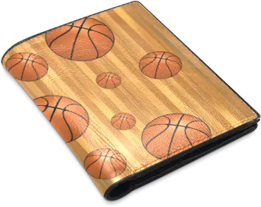 Basketballs With Wood Background Menu0027s Leather Wallet Model 1612 Id D289965 Png Transparent