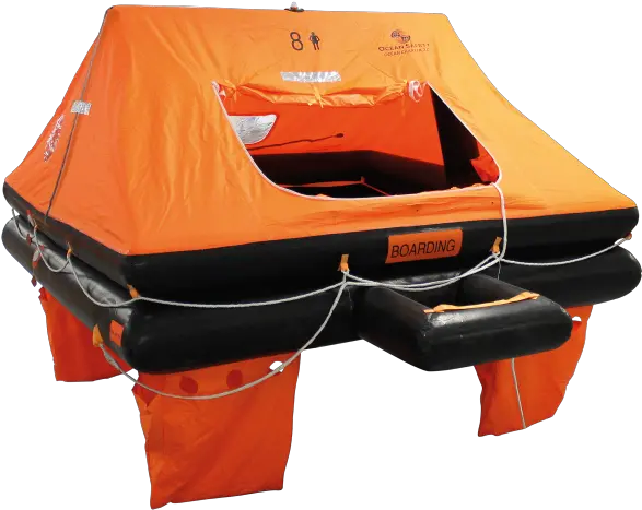 Download Ocean Charter 2 0 Crewsaver Iso Ocean Liferaft 10 Man Canister Png Raft Png