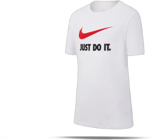 Nike Just Do It Swoosh Tee T Shirt Kinder 100 Active Shirt Png Nike Just Do It Png