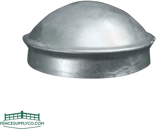 Dome Top Round Post Cap Galvanized Galvanized Post Caps Png Metal Pole Png