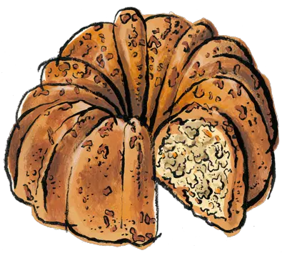 Download Hd Summer Fling Coffeecake Pound Cake Clipart Png Winter Squash Cake Clipart Png