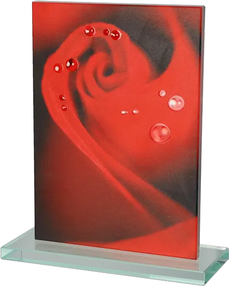 Glass Award With 3d Effect Picture Frame Png Glass Effect Png