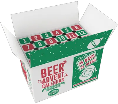 Best Alcohol Advent Calendars Of 2018 Beer Cartel Paper Png Candy Cane Border Png