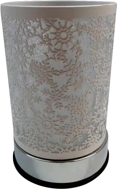Snowflake White Touch Lantern Lampshade Png White Snowflake Transparent