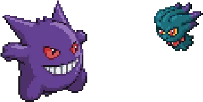 A Cooldude On Scratch Pixel Gengar Gif Transparent Png Gengar Sprite Icon
