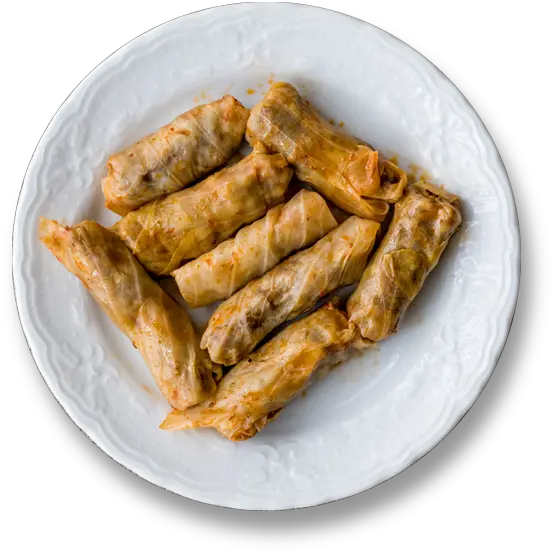 Stuffed Cabbage Leave Dolma Turkisk Mat Png Cabbage Png