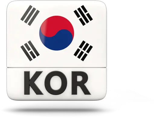 Square Icon With Iso Code South Korea Flag Png South Korea Png