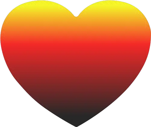 Sunset Ombre Heart Transparent Cartoon Jingfm Png Heart Icon Abstract