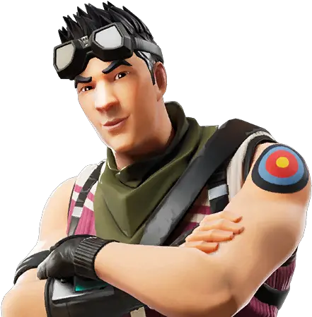 Fortnite Sureshot Skin Characters Costumes Skins Png Minecraft Skin Icon