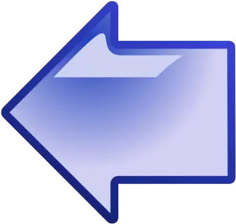 Blue Arrow Pointing Left Png Svg Clip Horizontal Pointing Arrow Png