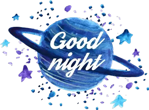 Good Night Stickerus Telegram Stickers Serveware Png Good Night Logo