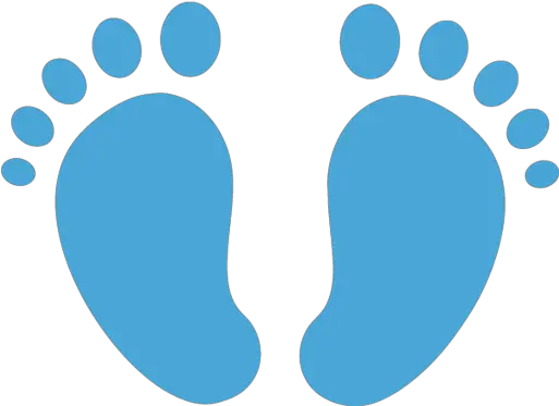 Easy To Download And Use Baby Footprints Clipart Png Feet Icon