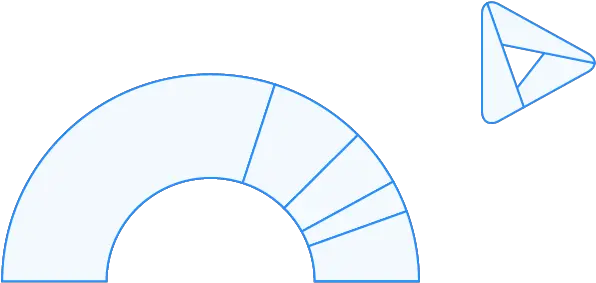 Pie Chart Horizontal Png Donut Chart Icon Png