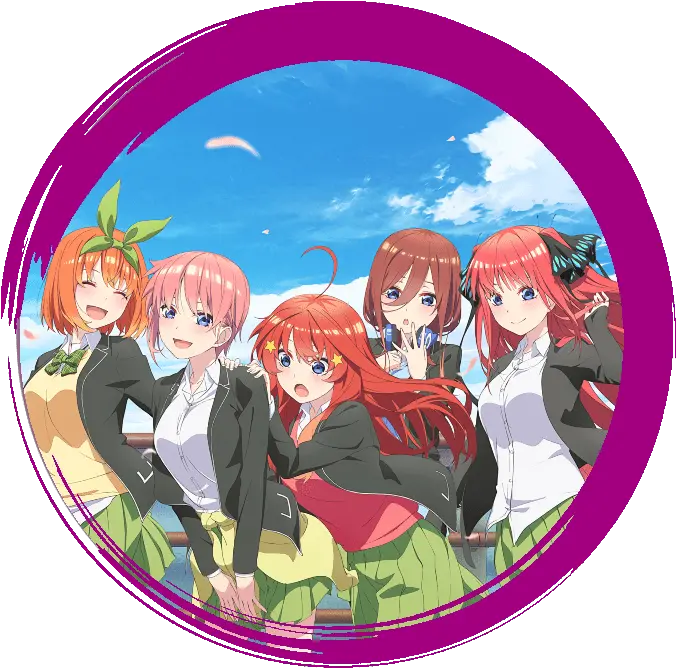 Anime Hajime Review The Quintessential Quintuplets Anime Quintessential Quintuplets Season 2 Png Adventure Time Folder Icon