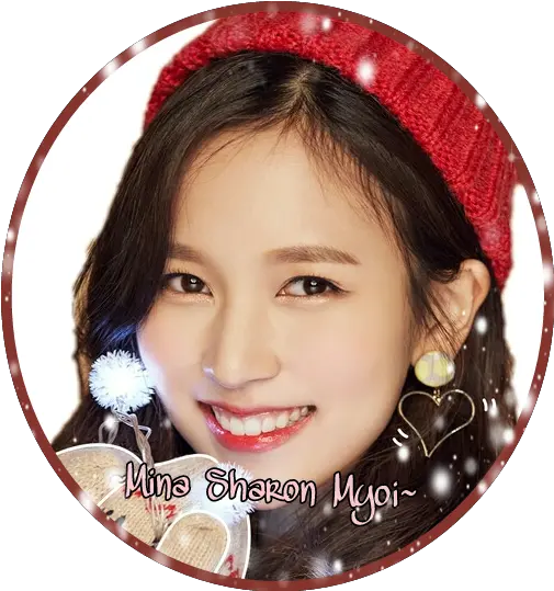 Mina Monaprofileicon Sticker Twice Heart Shaker Png Mina Icon