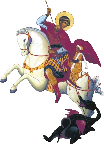 The Church Of St Rein Png St George Icon Dragon